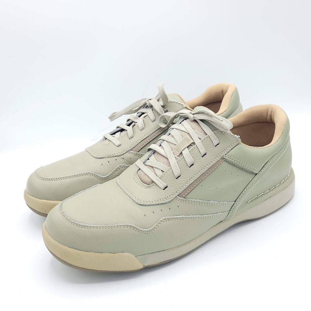 Rockport Prowalker Beige Sport Comfort Walking Shoes k71110 Men's size 10